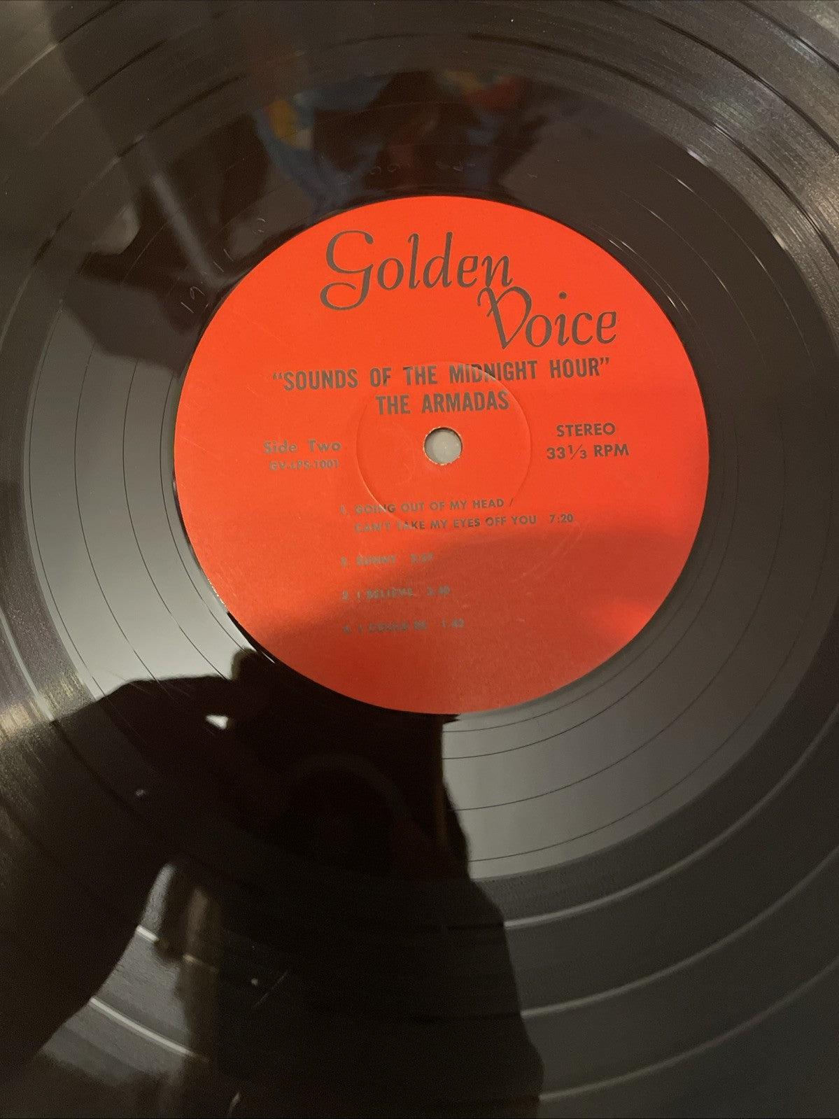 Golden Voice The Armandas – Rare Private Press LP 1972 Jazz Soul Lounge G Signed
