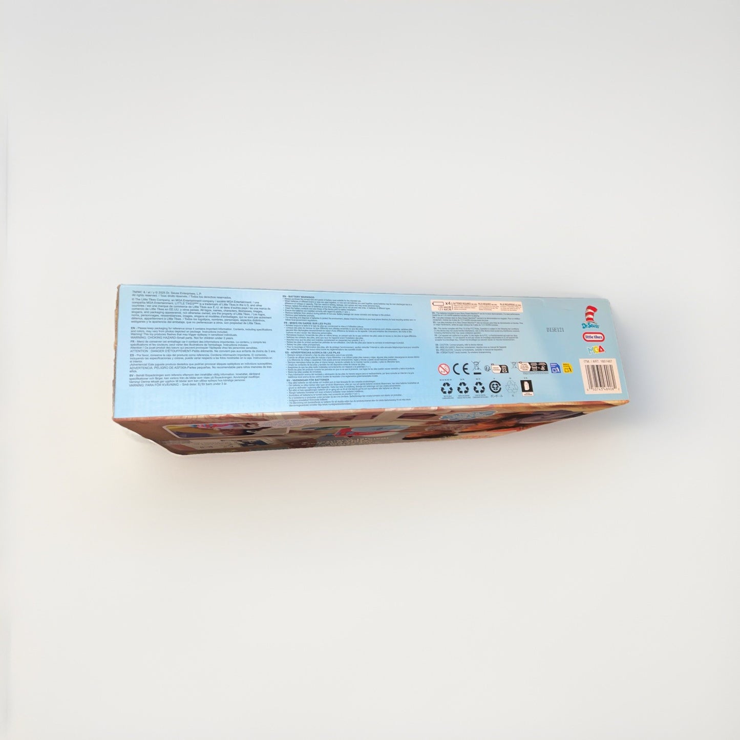 BRAND NEW LITTLE TIKES DR SEUSS STORY DREAM MACHINE STORY TIME slight scratch