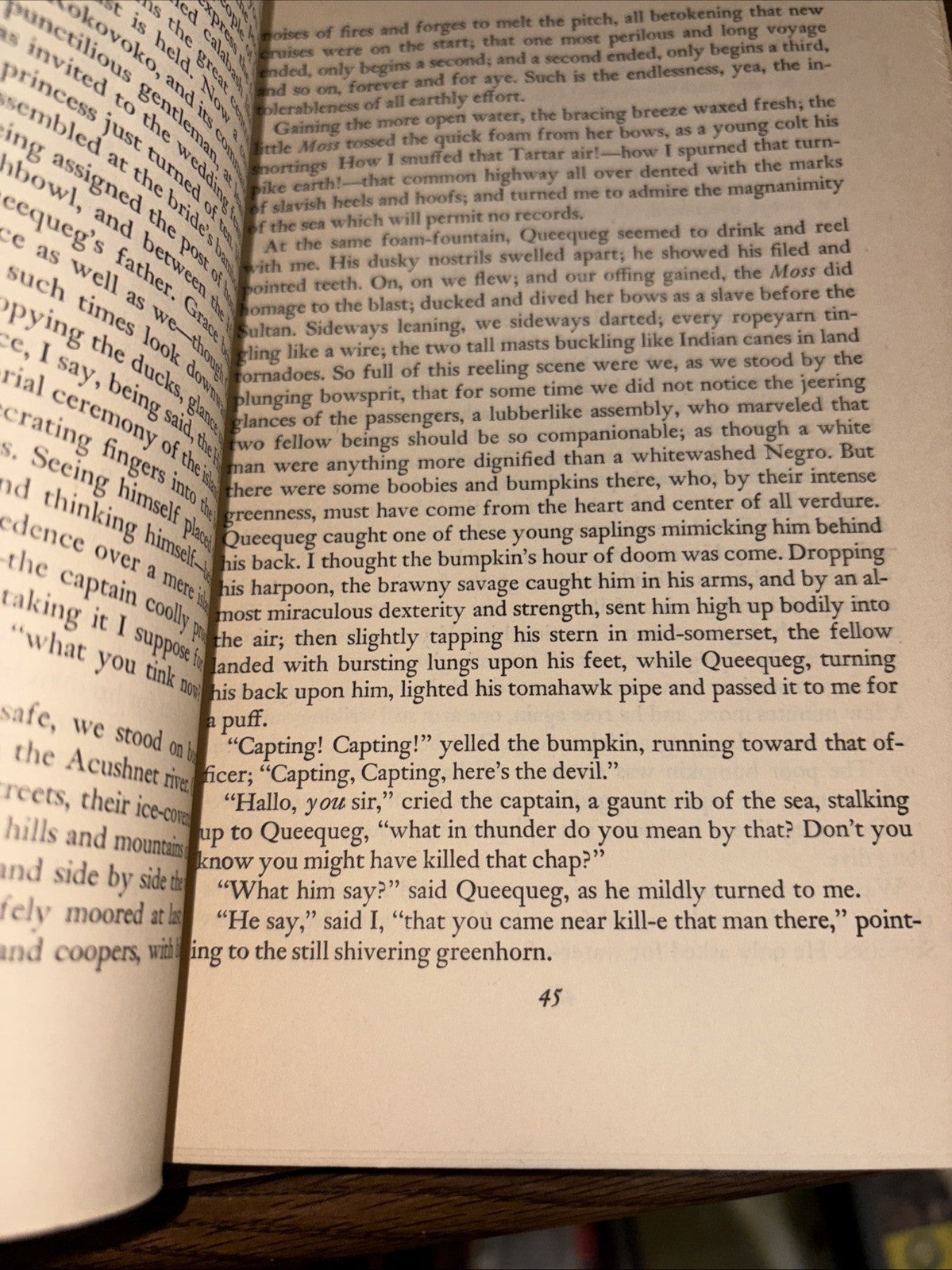 MOBY DICK antique FIRST EDITION whaling HERMAN MELVILLE Hunting WHALE FISHING