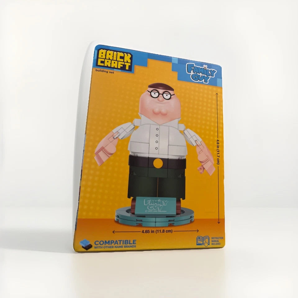2025 Toynk Brick Craft Peter Griffin Family Guy Building Block Set 200 pcs
