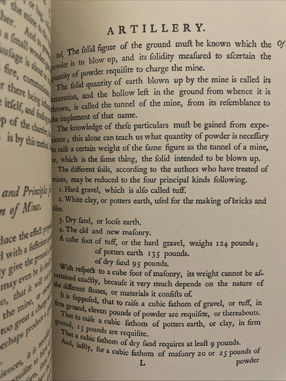 A Treatise of Artillery by John Muller, Copy #590 of 700 Hardcover 1970 Limited Edition