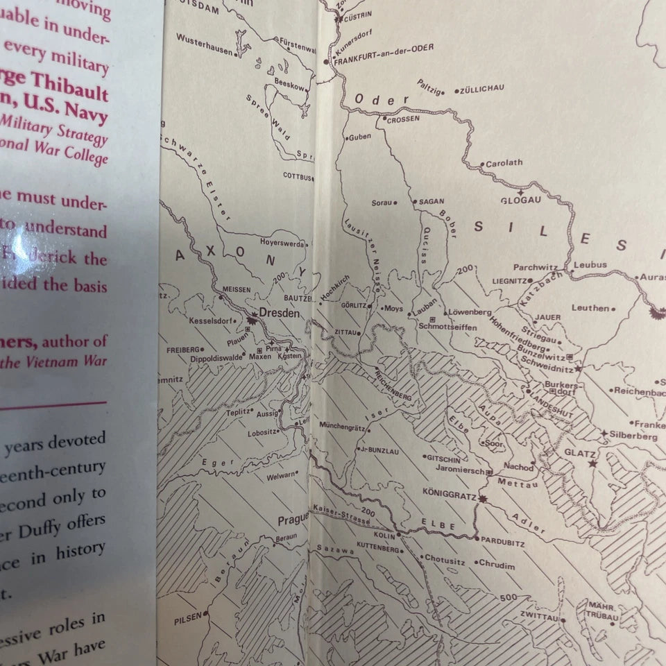 Frederick the Great: A Military Life by Christopher Duffy Hardcover Dust jacket