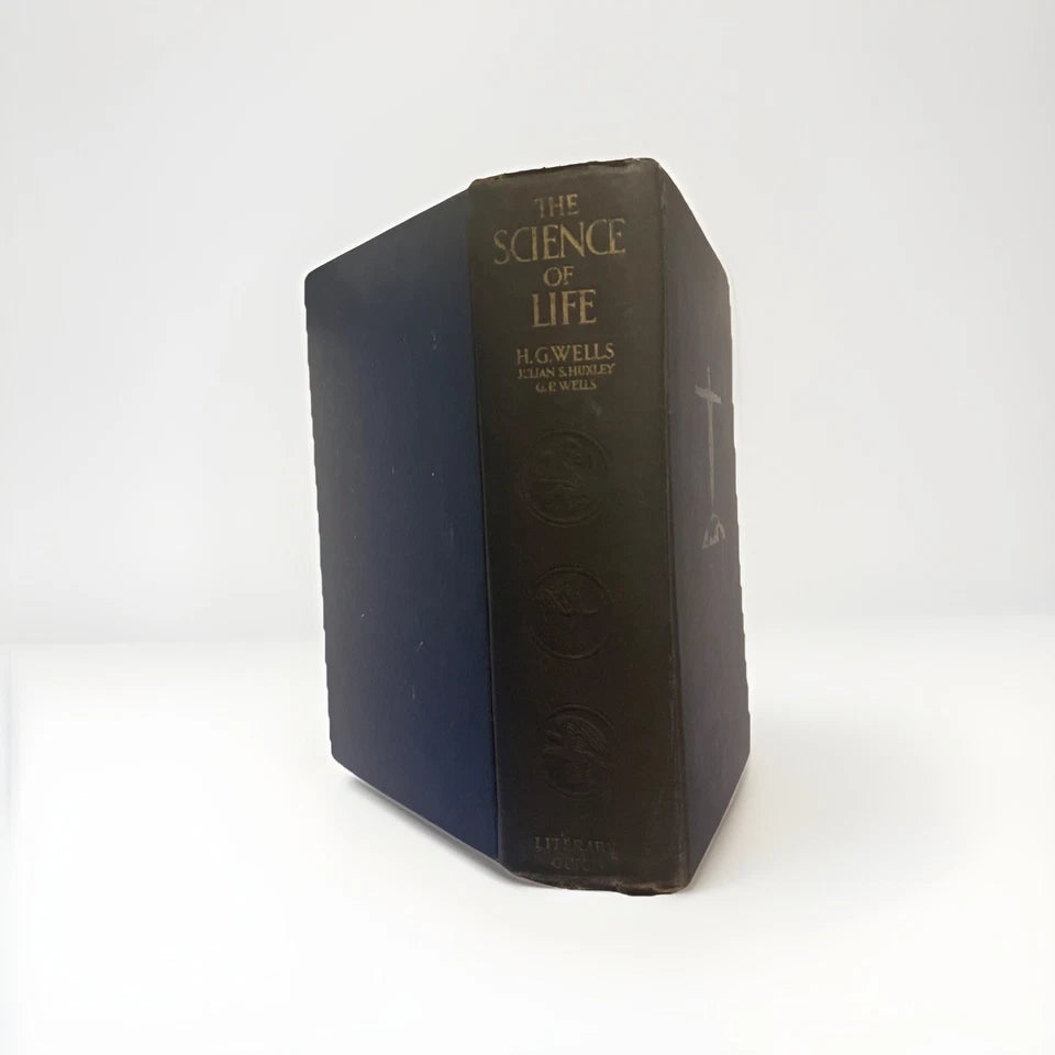 Vintage- The Science Of Life by H.G. Wells (Hardcover, 1934) Acceptable