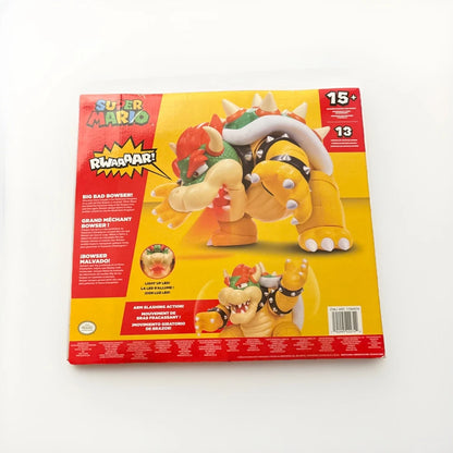 Super Mario Big Bad Bowser Talking Figure Large Costco Exclusive Toy NEW IN BOX