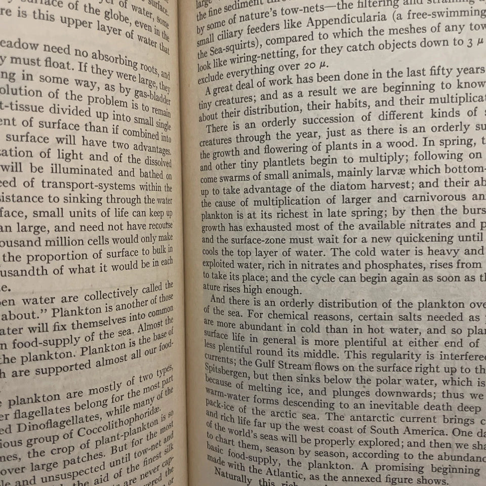 Vintage- The Science Of Life by H.G. Wells (Hardcover, 1934) Acceptable